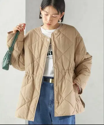 시착만 한 상품 SHIPS 퀼팅 자켓 38