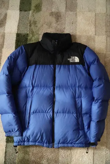 THE NORTH FACE 다운 자켓 XL 파랑 블랙