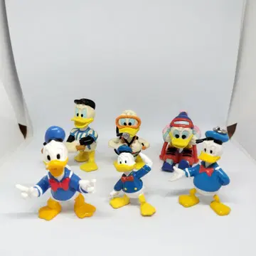 Disney vintage 빈티지 도널드 덕 피규어 6세트