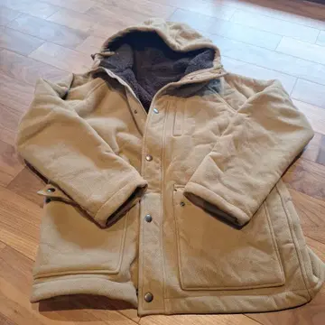 베이지 플리스 안감 자켓 UNIQLO