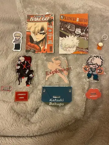 바쿠고 카츠키 아크릴 스탠드와 스티커