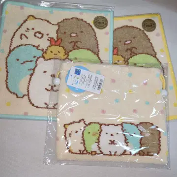 새상품 페이 스미코구라시 복조리 파우치 손수건 한정판