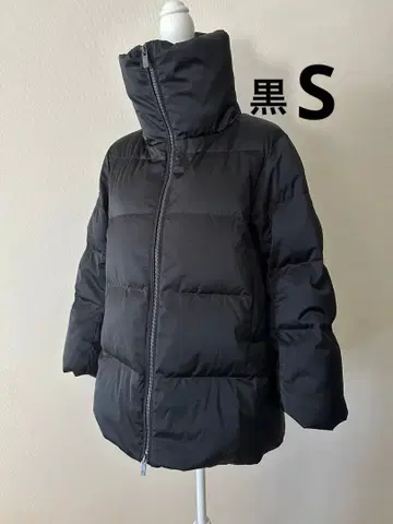 UNIQLO+J 질 샌더 다운 볼륨 자켓 인기 상품 블랙 S