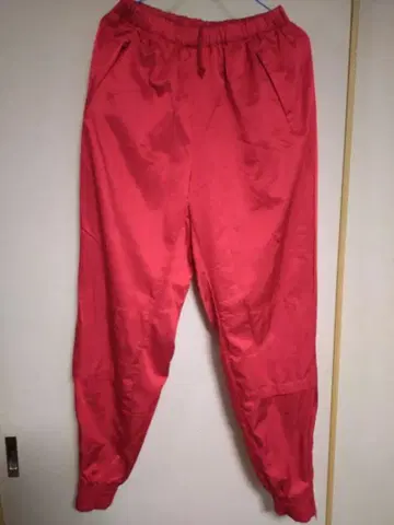 Champion 빨간색 저지 팬츠