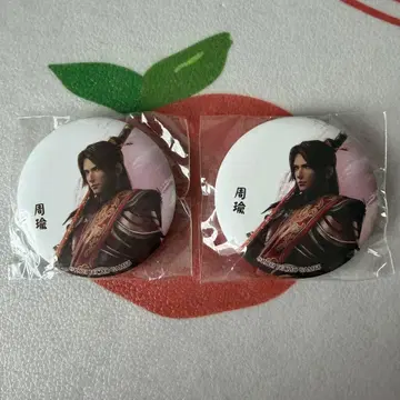 삼국무쌍 ORIGINS 상하이 캔뱃지 주유 2개 세트