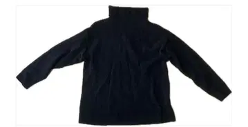 CRAFT 블랙 터틀넥 니트