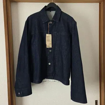 무인양품 와시콘 데님 자켓 S
