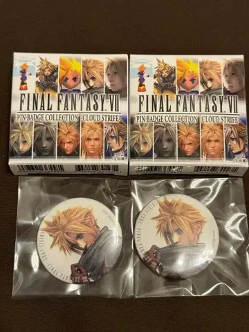 파이널 판타지 VII 캔 배지 컬렉션