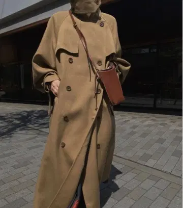 Ameri Vintage SUPERIOR FLARE 트렌치코트