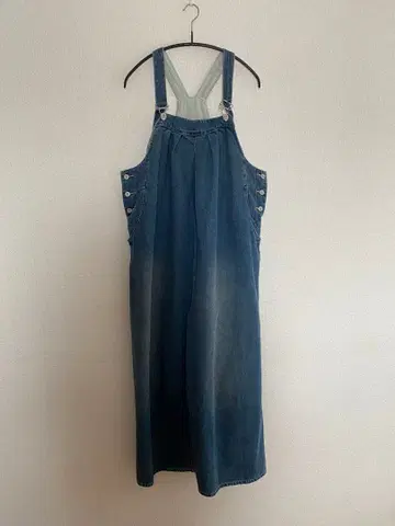 밀리밀리 mili mill 살로펫 오버롤 데님