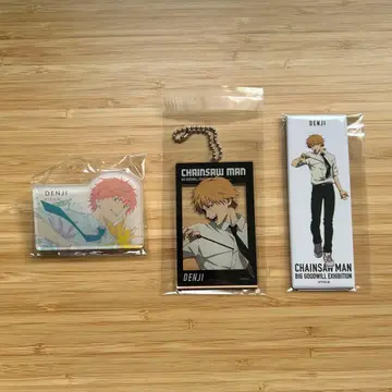 체인소 맨 덴지 캔뱃지 키링