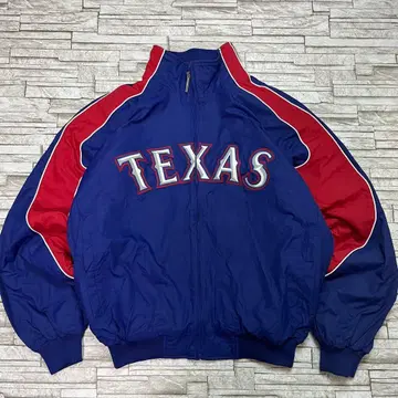 Majestic MLB 레인저스 팀 자켓 오센틱