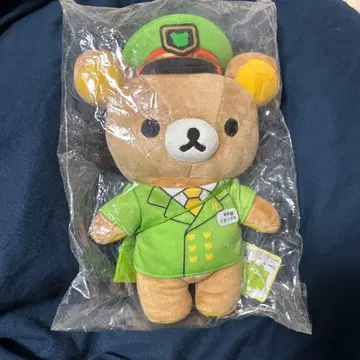 리락쿠마 스토어 한정판 봉제 인형 역장