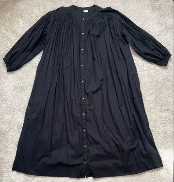 URBAN RESEARCH DOORS 코튼 보일 개더 원피스