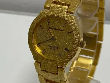 Hari Corinne QZ FINE GOLD 999.9 보석 손목시계
