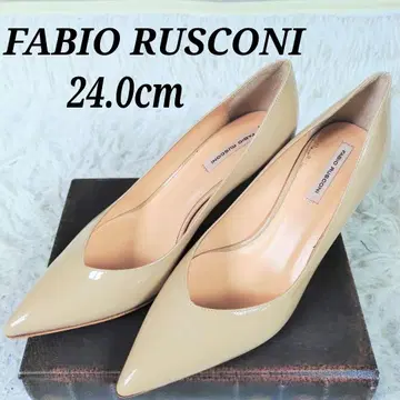 FABIO RUSCONI 스틸레토 밑창 베이지