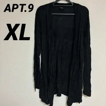 APT.9 블랙 가디건 [ XL ] 빅 사이즈 여성용 해외 구제 의류