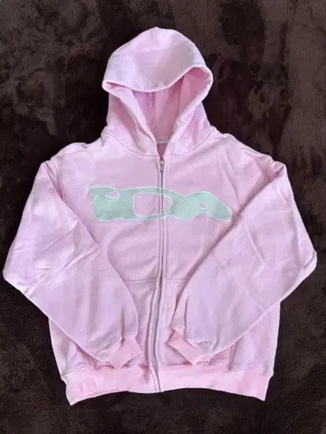 ida sply 핑크 지퍼 후드티 s