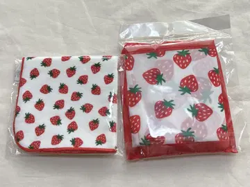 시모지마 이치고 패턴 에코백과 미니 타월