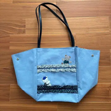 패밀리아 봄의 패밀리아 쇼 2023 리버티 토트백 스카이블루