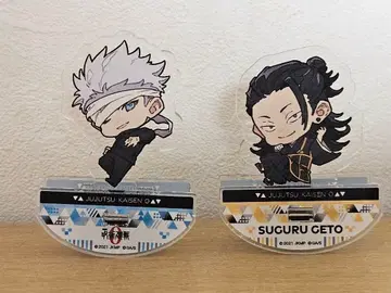 주술회전0 유라유라 아크릴 스탠드 고죠 사토루 게토 스구루