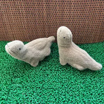 공룡 봉제 인형 리버서블 2체 세트