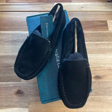 [ 미사용 ] EMU Australia 블랙 모카신