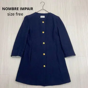 NOMBRE IMPAIR 노카라 울 코트 아우터 free