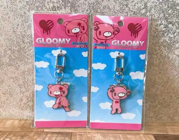 [ 미사용 새상품 ] 그루미 메탈 참 키링 Gloomy 세트