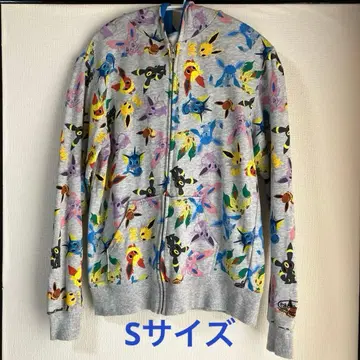 포켓몬 센터 포켓몬 타임 이브이 컬렉션 후드티 S 사이즈