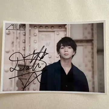 M!L K 시오자키 타이치 사인 포함 브로마이드