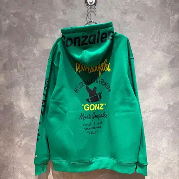 [ 무료배송 ] 미사용 새상품 택 포함 MARKGONZALES 후드티 L