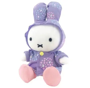 미피 스타일 한정판 레인코트 미피 봉제 인형