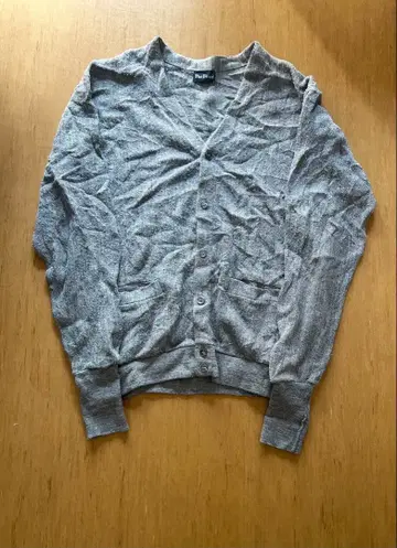 90s Par Four 그레이 가디건