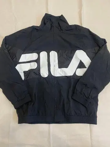FILA 네이비 나일론 자켓