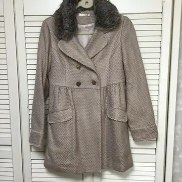 axes 더블 브레스트 코트