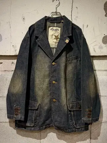 Vintage Denim Tailored Jacket