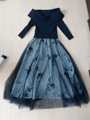 snidel 토끼 온라인 한정판 니트 도킹 원피스