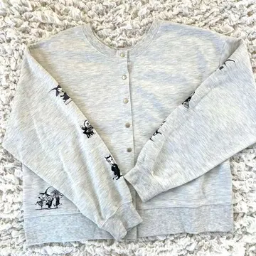 쇼콜라피네 로브 나이트메어/2way 큐빅 가디건 그레이