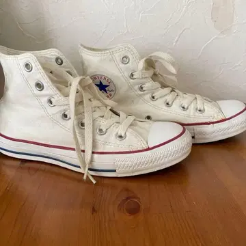 Converse 하이컷 스니커즈 화이트