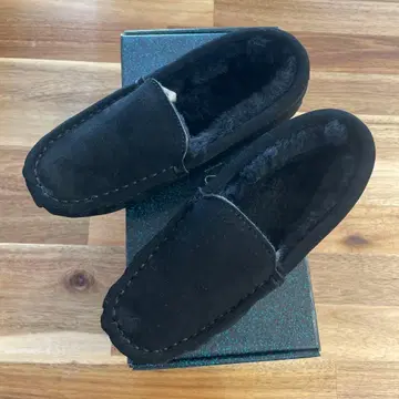 [ 미사용 ] EMU Australia 블랙 모카신