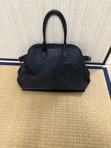 JISTORY SIDE BELT BOSTON BAG BLACK