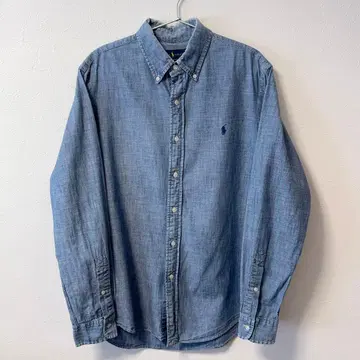 랄프 로렌 버튼 다운 샴브레이 셔츠