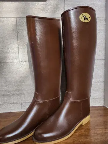 더프나 레인부츠 롱 레인부츠 장화 브라운