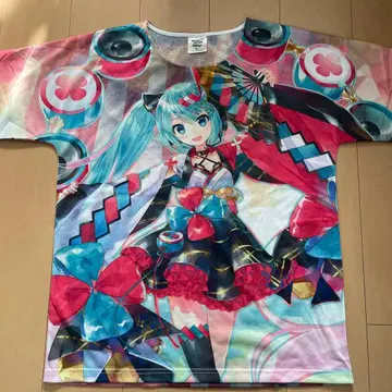 하츠네 미쿠 매지컬 미라이 여름 축제 T셔츠 XL