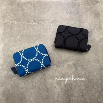 미나 페르호넨 탬버린 컴팩트 지갑 접이식 지갑 크리스마스 선물