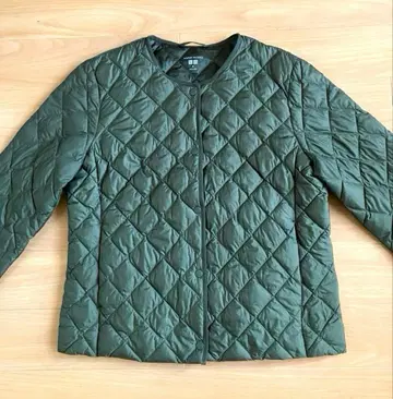 유니클로 퍼프테크 퀼팅 자켓 웜 패디드 M 새상품급