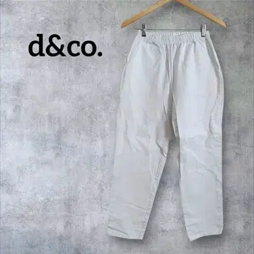 새상품급 d&co. 캐주얼 팬츠 여성용 하의 심플 화이트