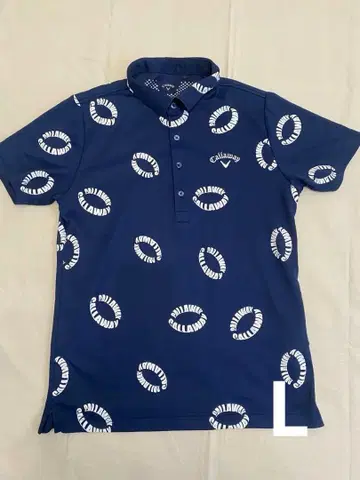 캘러웨이 네이비 피케 셔츠 L 사이즈