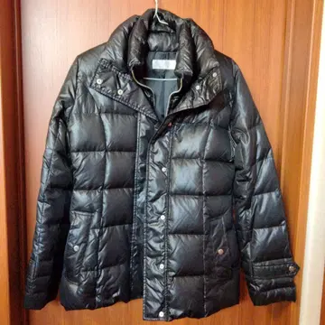 블랙 다운 자켓 M 사이즈